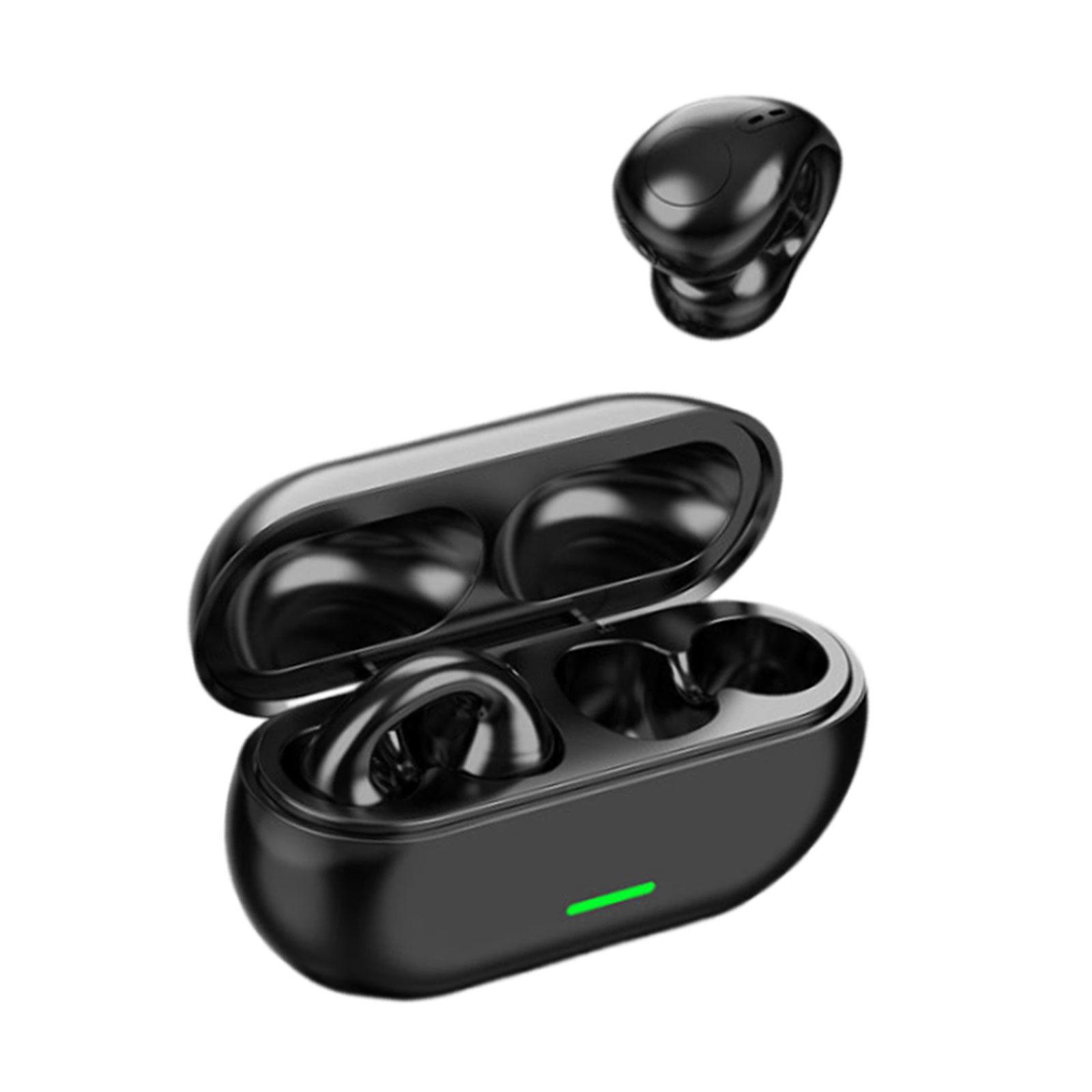 Air Conduction Headphones Earbuds HiFi Stereo Noise Cancelling with Charging Case Earpiece Sport Earphones for Games Driving Sports