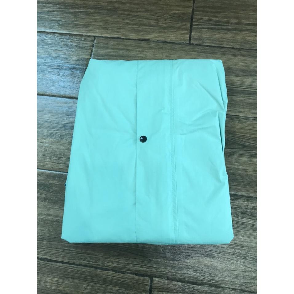 Áo mưa măng tô nữ một đầu PU 2 lớp thời trang cao cấp chống thấm chống gió lạnh - Ao mua mang to nu
