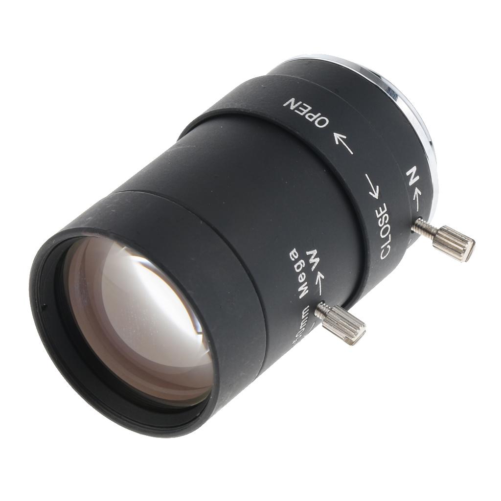1/3 "5 50mm F1.6 CS Mount Manual IRIS Focus Varifocal  Camera Lens