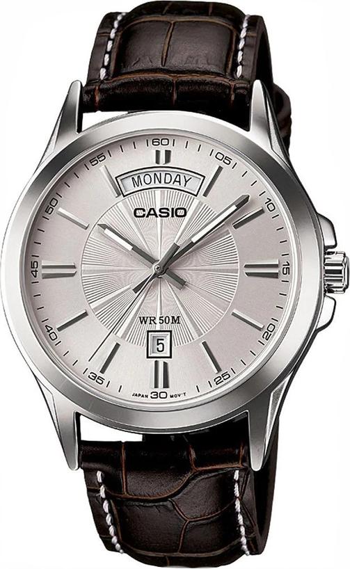 Đồng Hồ Nam Dây Da Casio MTP-1381L-7AVDF (40mm)