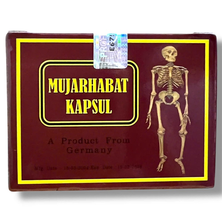 Viên uống đau nhức xương khớp xanh Professor's Pill xuất xứ Malaysia - Hộp gồm 20 ống - Mã số 1470