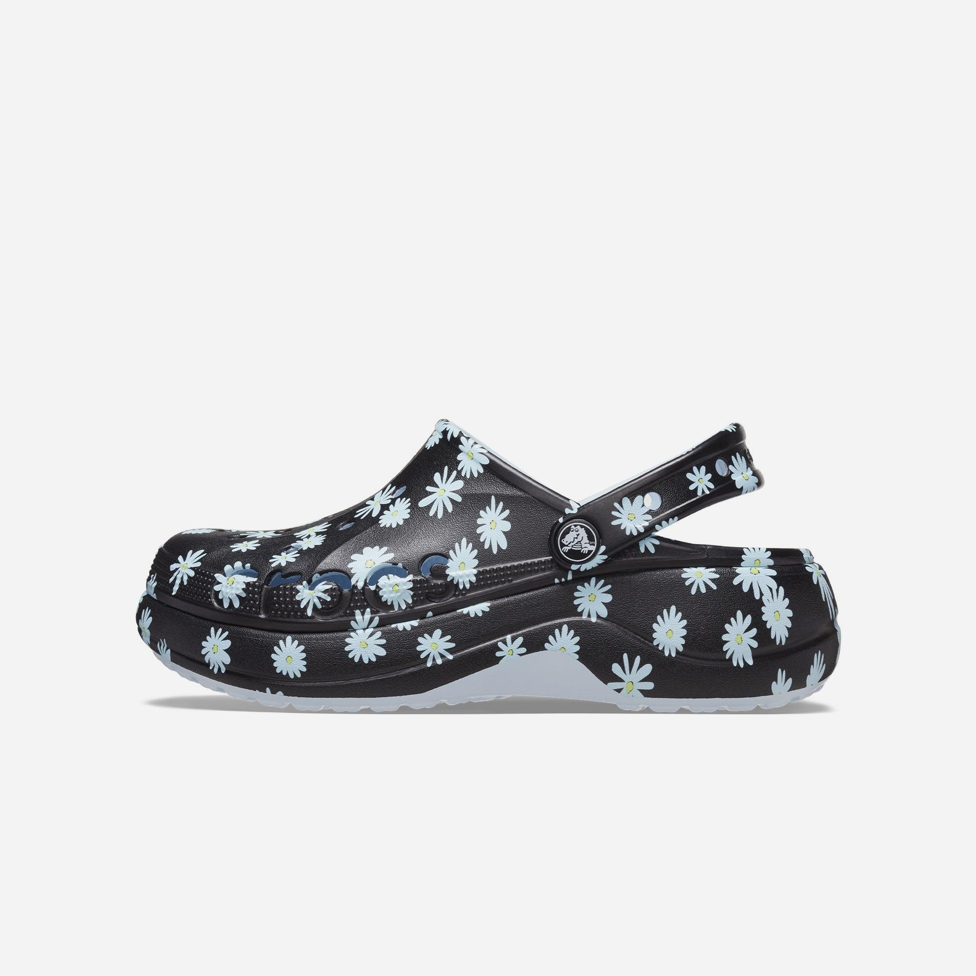 Giày nhựa nữ Crocs Baya Platform Printed - 208712-0ZI