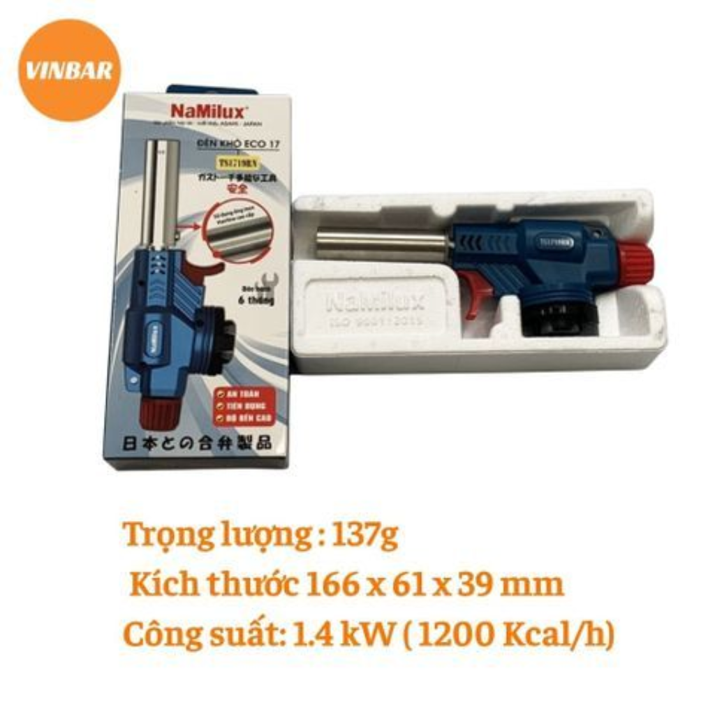 ĐẦU KHÒ LỬA ECO 17 - TS1719RN - ASAHI JAPAN