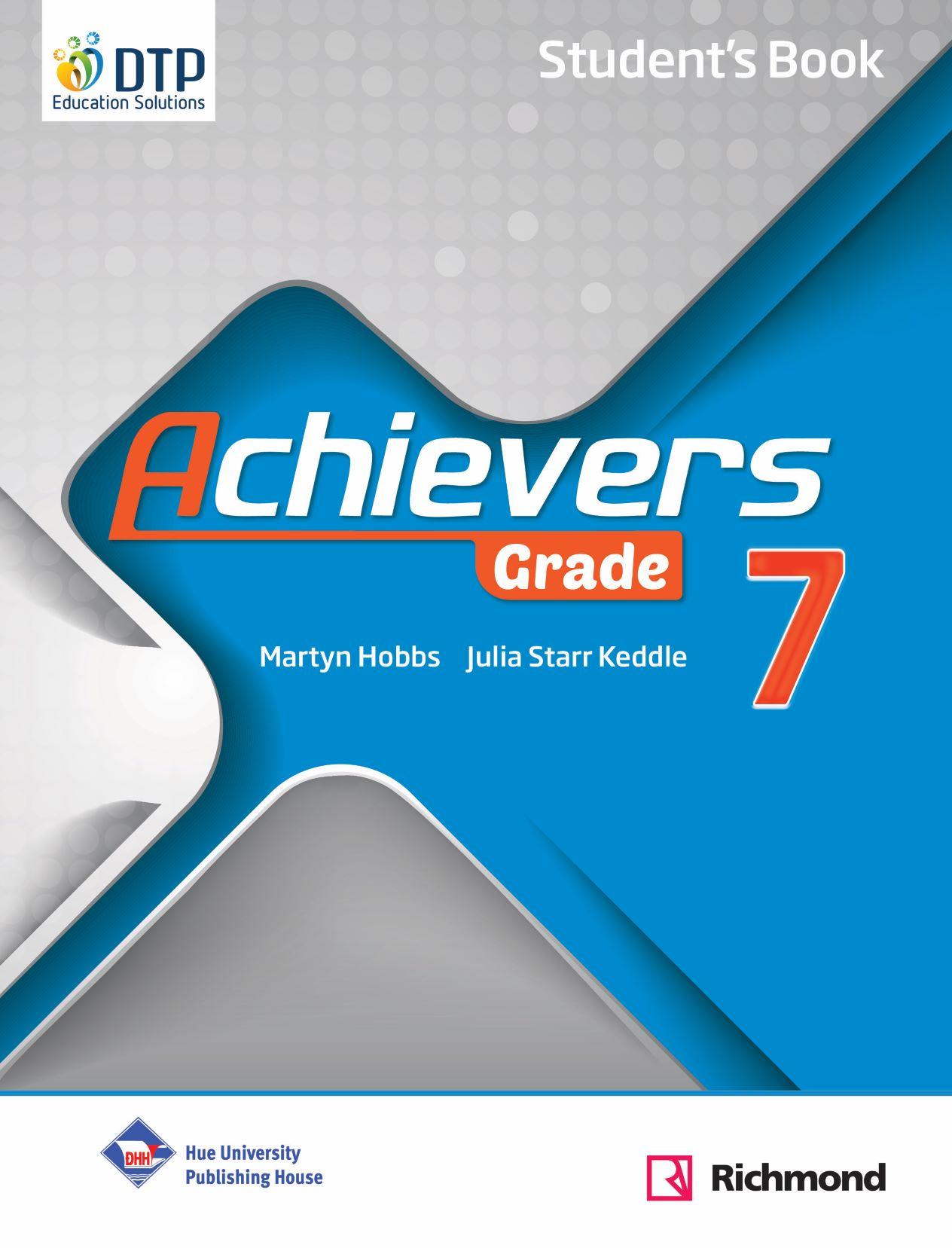 Hình ảnh Achievers Grade 7 Student's Book with CLIL Book