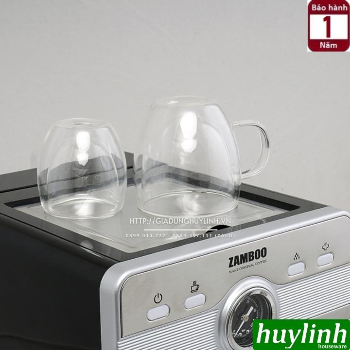 Máy pha cà phê Espresso Zamboo ZB-99 PRO - Tự ngắt nước - Hàng chính hãng