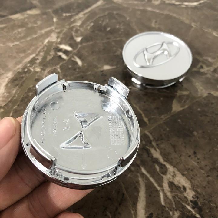 Logo chụp bánh xe ô tô Hyundai HY-60 Kích thước 60mm