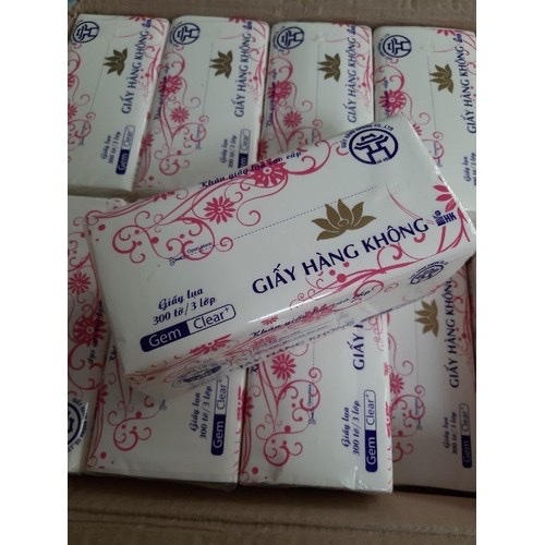 Sét 5 bịch khăn giấy ,giấy ăn ,giấy rút Hàng Không 300 tờ /3 lớp khăn rút cao cấp ,mềm mịn ,dai an toàn và tiết kiệm