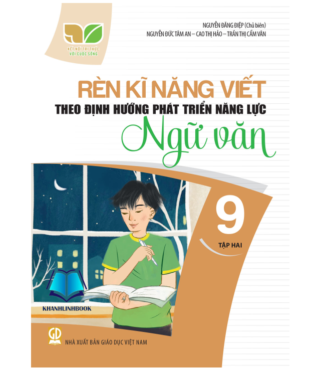 Sách - Combo Rèn kĩ năng viết theo định hướng phát triển năng lực ngữ văn 9 - tập 1 + 2 ( kết nối )