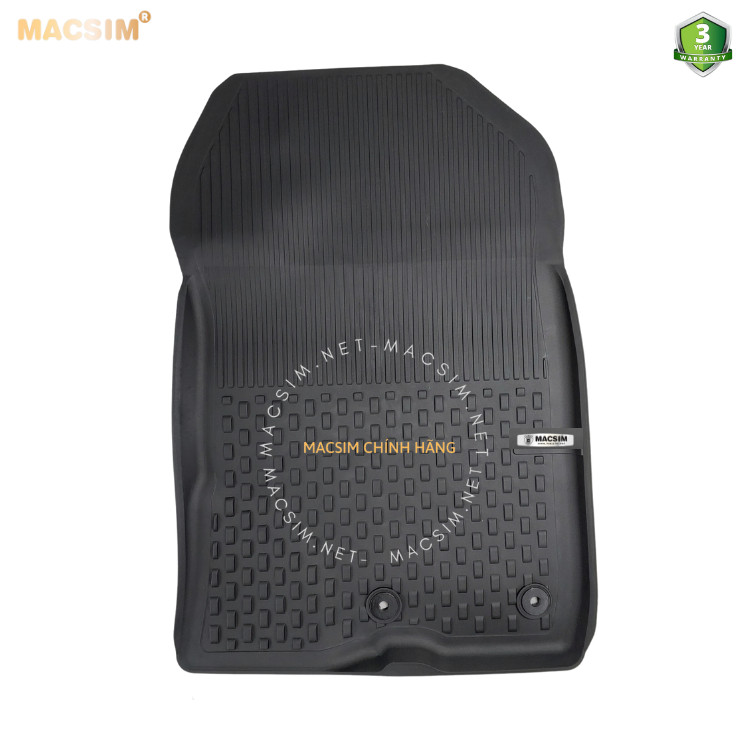 #Honda Civic,Thảm lót sàn ô tô nhựa TPE Silicon Honda Civic 2012-2015 Black, Beige Nhãn hiệu Macsim
