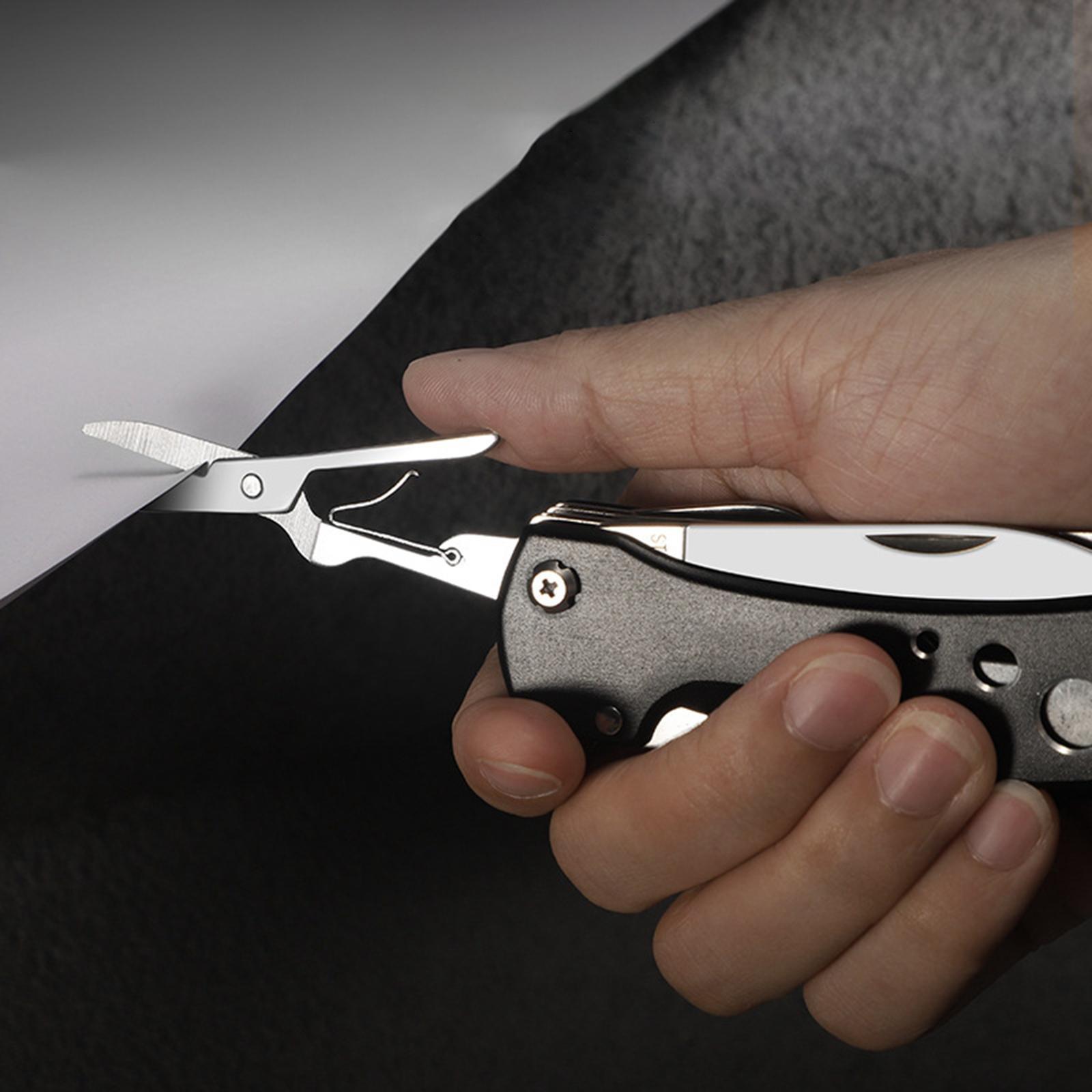 Pocket Multitool  Pliers Saw Foldable  for Survival Hiking Outdoor