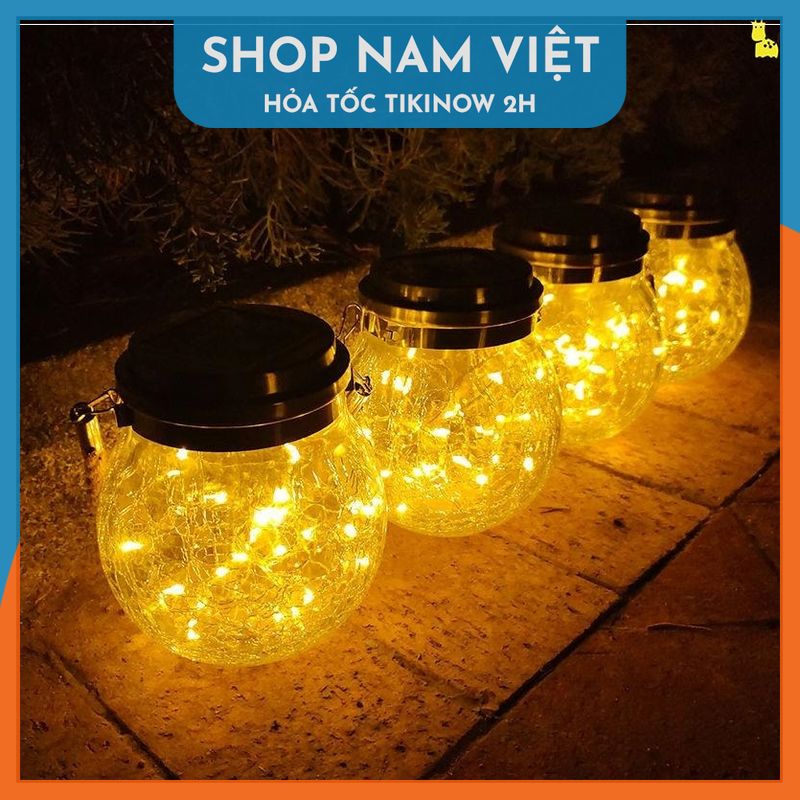 Lồng Đèn Treo Trang Trí Năng Lượng Mặt Trời Chịu Mưa Nắng