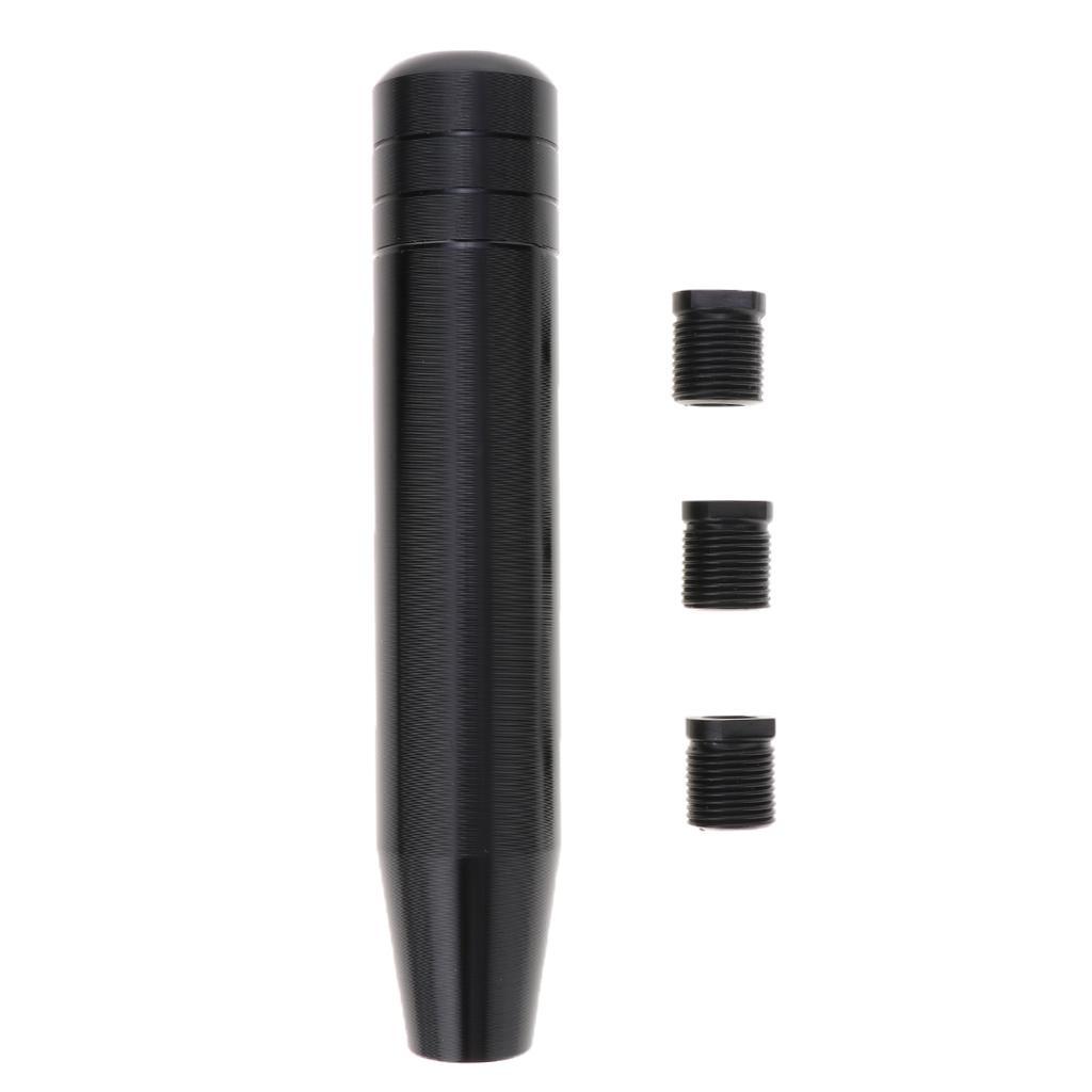 8.5cm Aluminum Gear Stick  Lever Knobs Shifter Universal for Cars Black