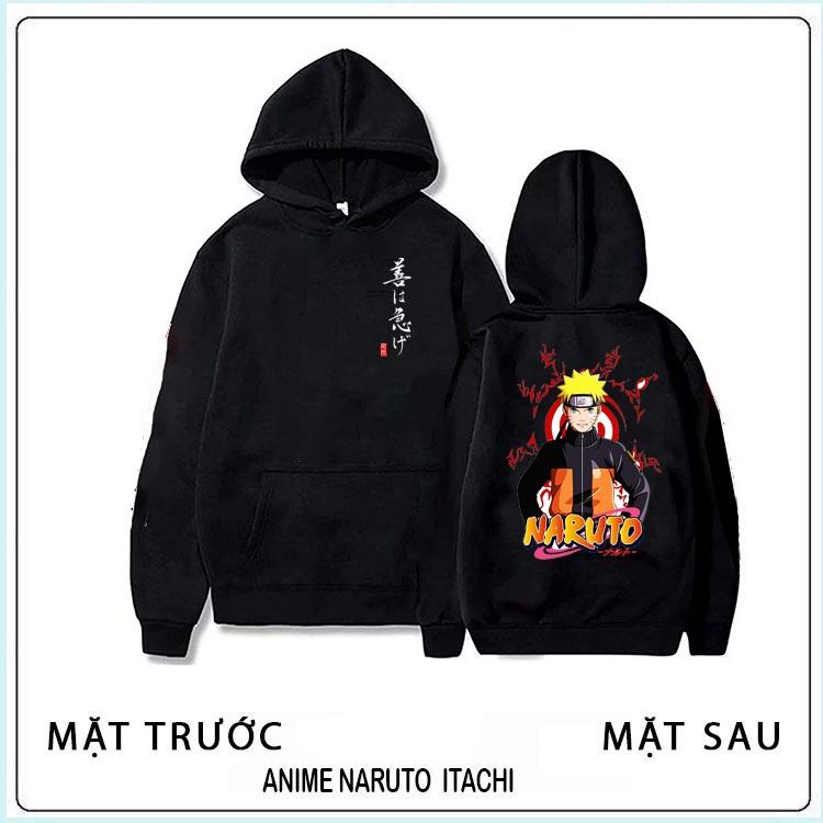 BST ÁO KHOÁC ÁO HOODIE HÌNH ITACHI UCHIHA, SASUKE , NARUTO ANIME độc đẹp giá rẻ