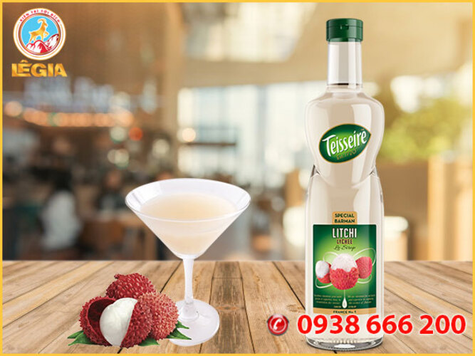 Siro TEISSEIRE Vải 700ml (LYCHEE SYRUP)