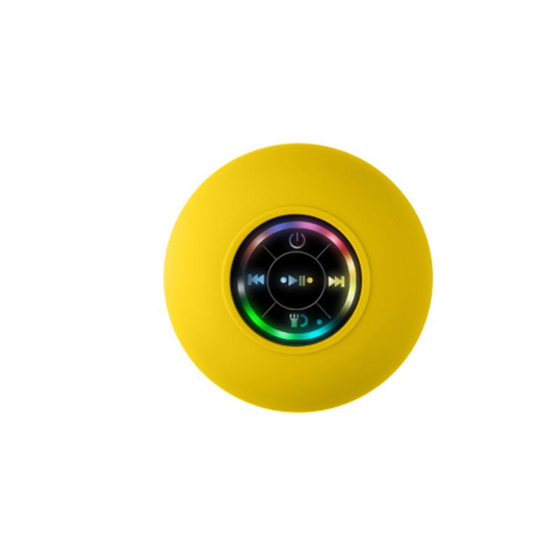 Loa bluetooth mini loa không thấm nước Audio loa tắm không dây rgb ánh sáng cho điện thoại loa xe miễn phí bằng tay Color: red