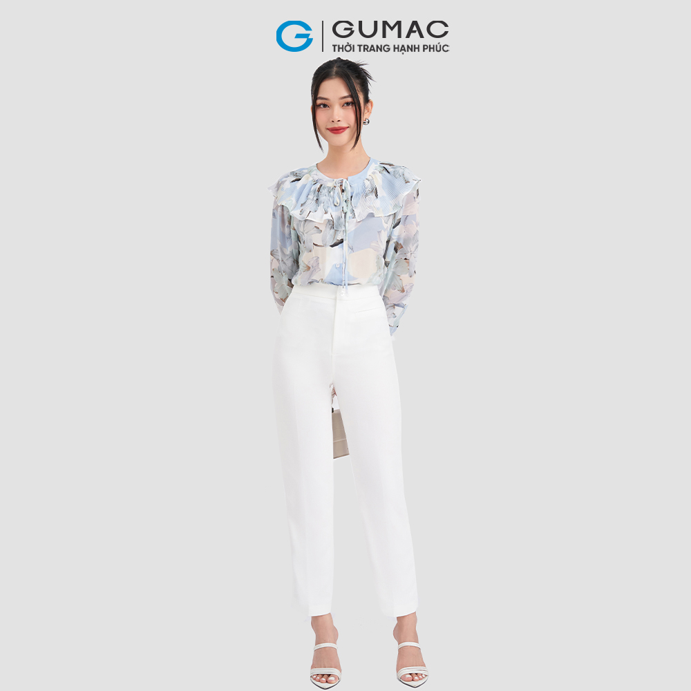 Quần ống đứng túi cơi GUMAC QD03052