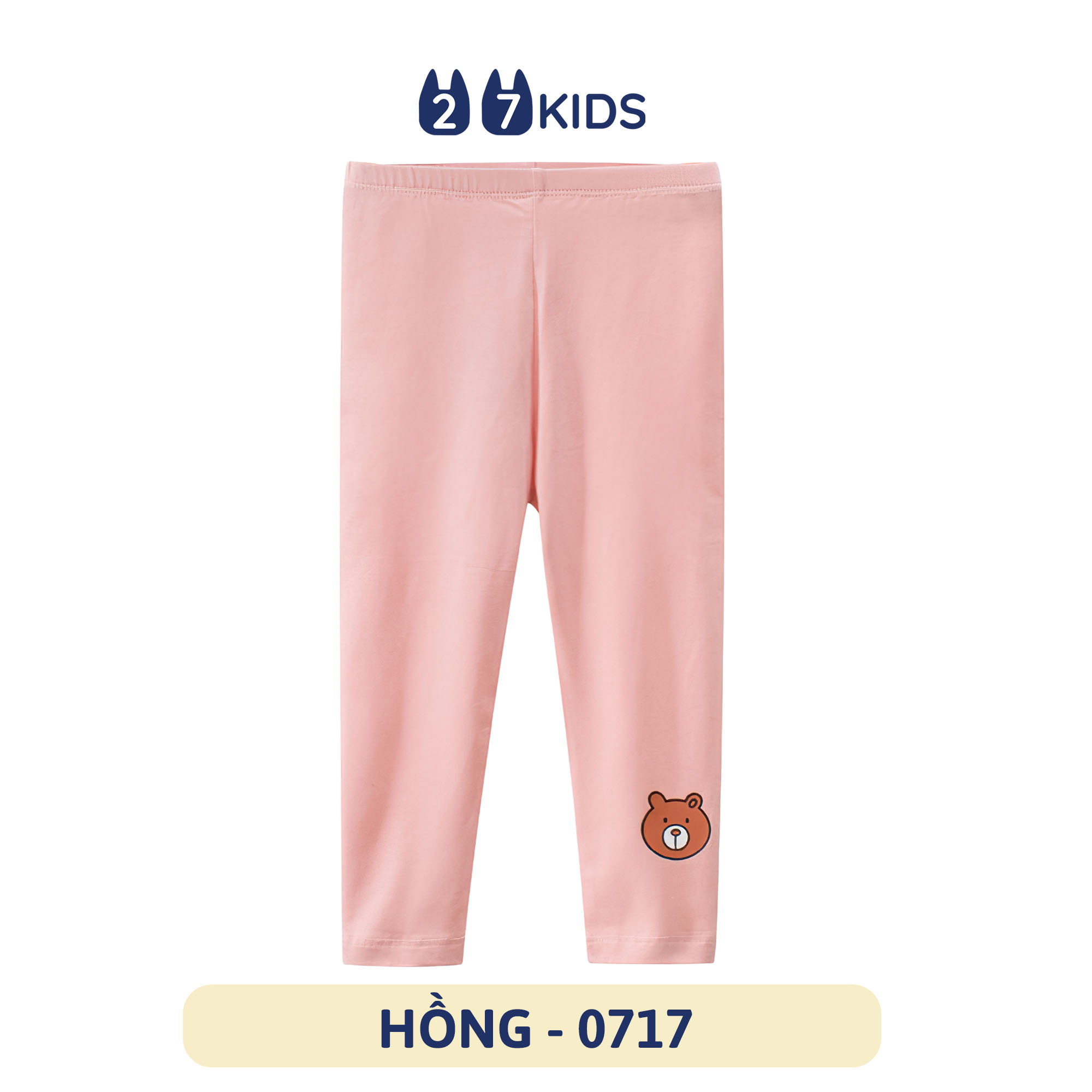 Quần legging bé gái 27Kids Home Quần thun mỏng nữ cho trẻ từ 2-10 tuổi GLPL4