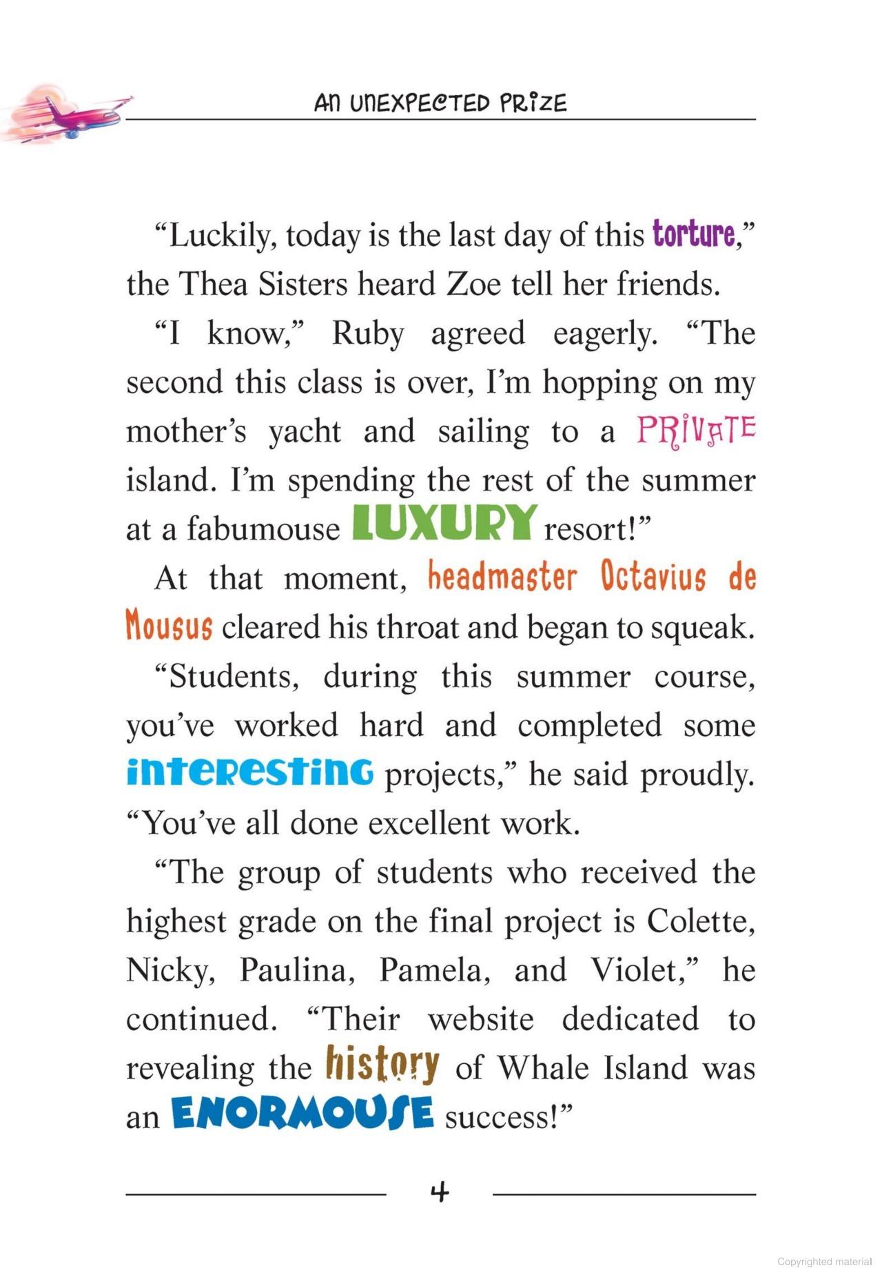 Sách ngoại văn: Thea Stilton - Book 28 - Thea Stilton And The Riddle Of The Ruins