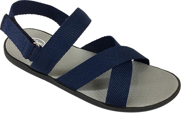 Giày Sandal Nam 3 Quai Ngang Chéo Everest EV14 A248 (Xanh Đậm)