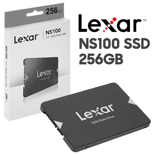 Ổ Cứng SSD Lexar LNS100 Sothing, dung lượng 128gb-256gb, hỗ trợ hệ thống máy tính chạy nhanh hơn, phù hợp nhiều loại máy tính- Hàng chính hãng