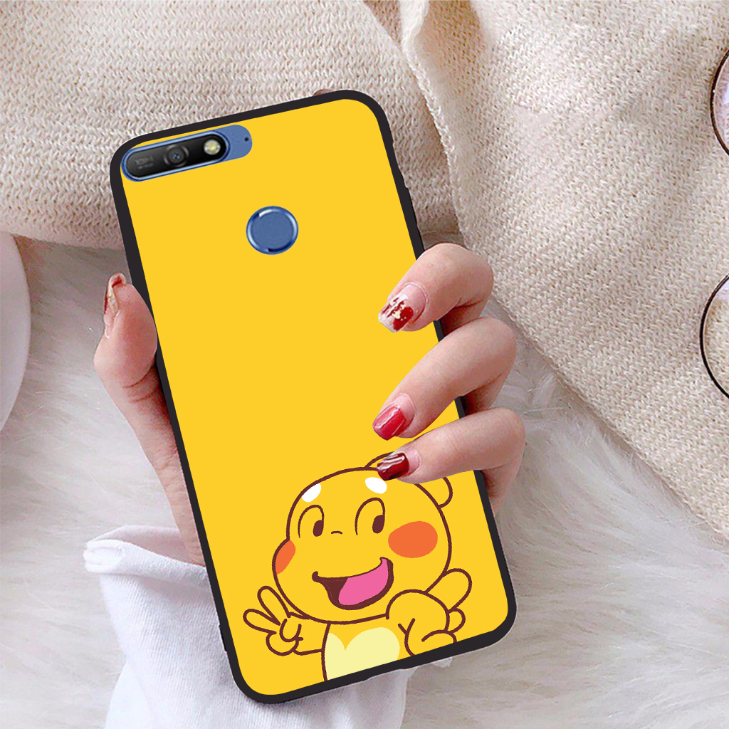 Ốp lưng dành cho Huawei Y6 Prime viền dẻo TPU Bộ Sưu Tập Khủng Long Lai Ong - Hàng chính hãng