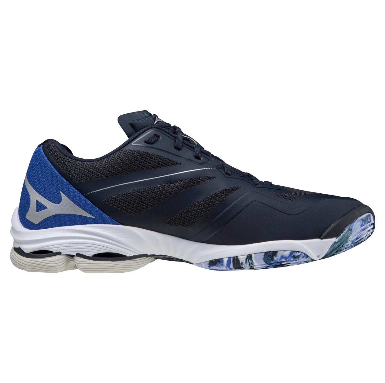 Giày bóng chuyền MIZUNO V1GA200502 WAVE LIGHTNING Z6 MID giày bóng chuyền cầu lông dành cho nam mẫu mới - tặng tất thể thao bendu chính hãng