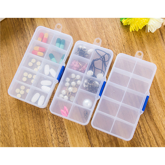 Bộ 3 Hộp Nhựa Đựng Trang Sức,Vật Dụng Tiện Ích Nhiều Ngăn