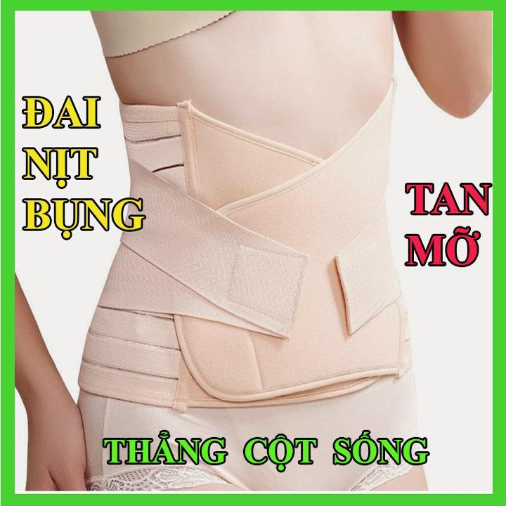 Đai Gen Nịt Bụng 2 Lớp Giảm Mỡ Thừa