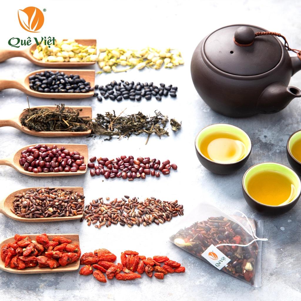 [CHÍNH HÃNG] Trà Hoa Cúc Khô Quê Việt Giúp An Thần, Ngủ Ngon, Giảm Căng Thẳng - Hộp 450g