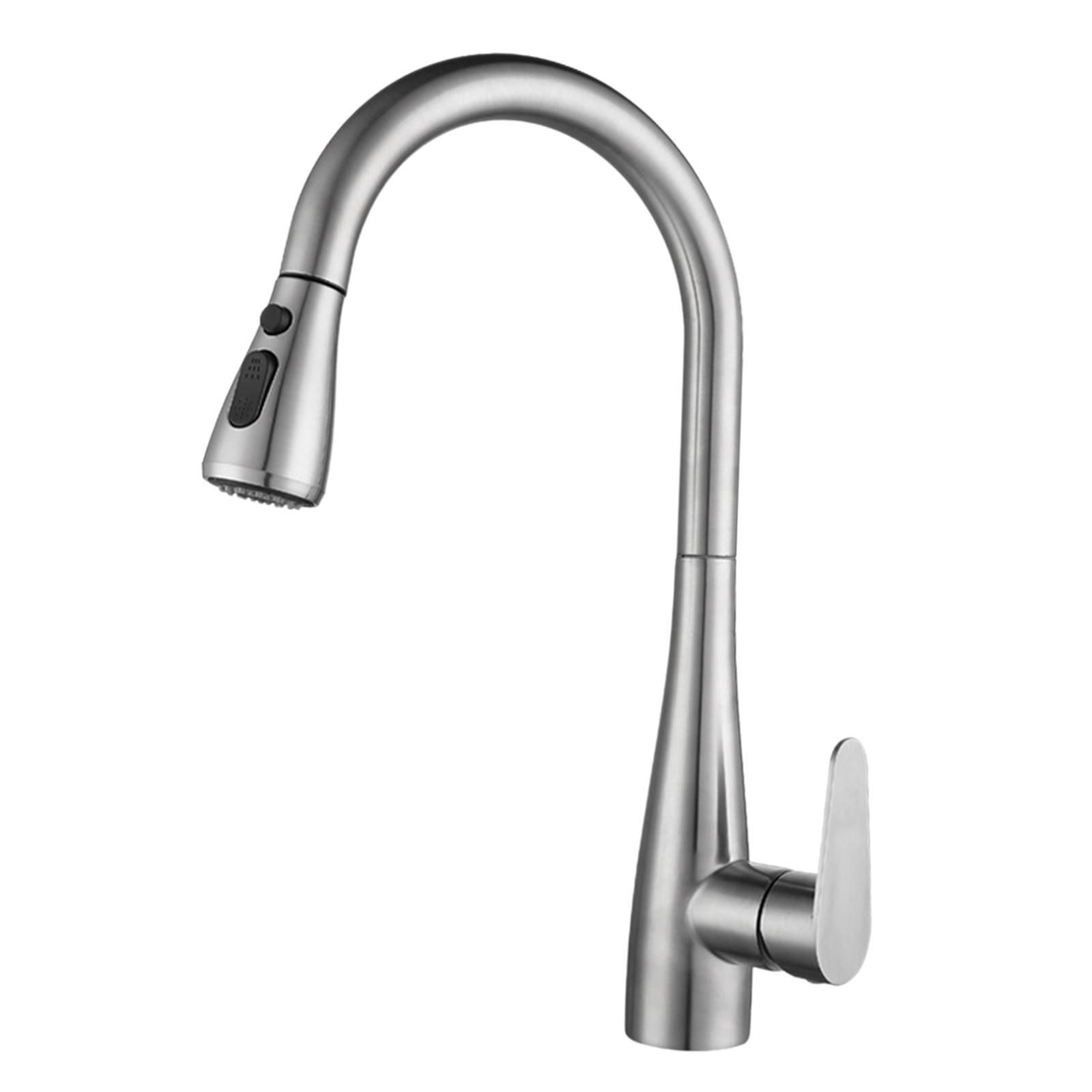 Kitchen Sink Faucets 360 Degree Mixer Tap Universal for Bathroom Laundry RV