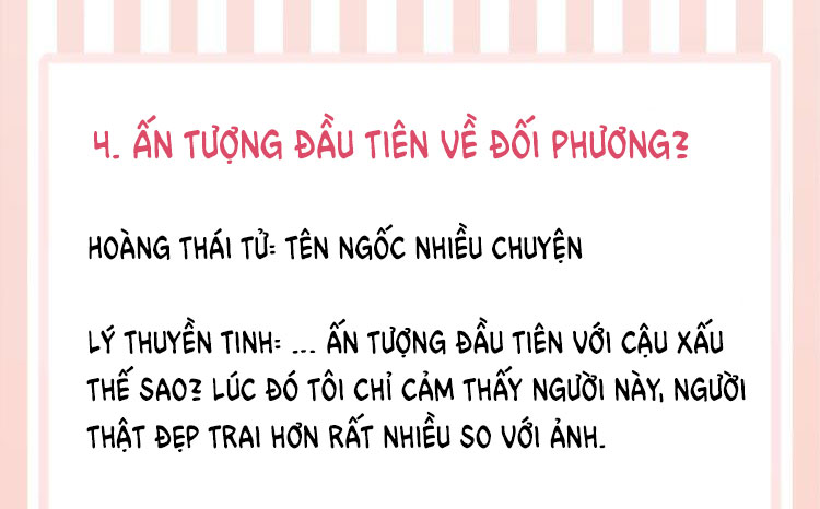 Tình Đầu Của Hoàng Thái Tử chapter 6