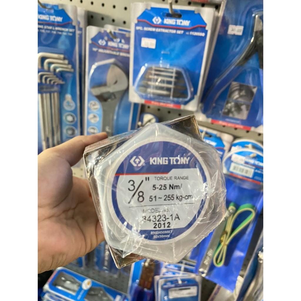 Cần Siết Lực Kingtony 34323-1A 5-25Nm Đầu Vuông 3/8, Cần Xiết Lực, Cần Chỉnh Lực, Cần Nổ, Cần Số