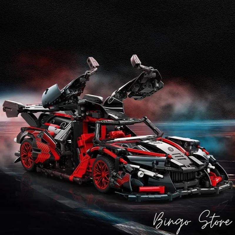 MÔ HÌNH LẮP RÁP SIÊU XE LAMBORGHINI 1394 CHI TIẾT TỈ LỆ 1:14