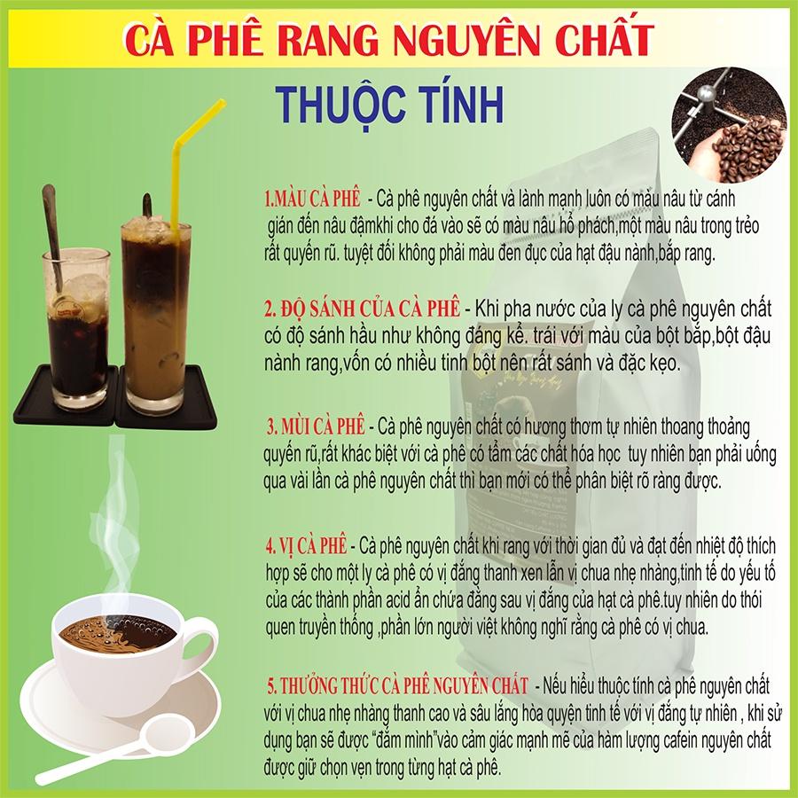 1 KG HẠT CÀ PHÊ CULI RANG MỘC LOẠI 1 NGUYÊN CHẤT