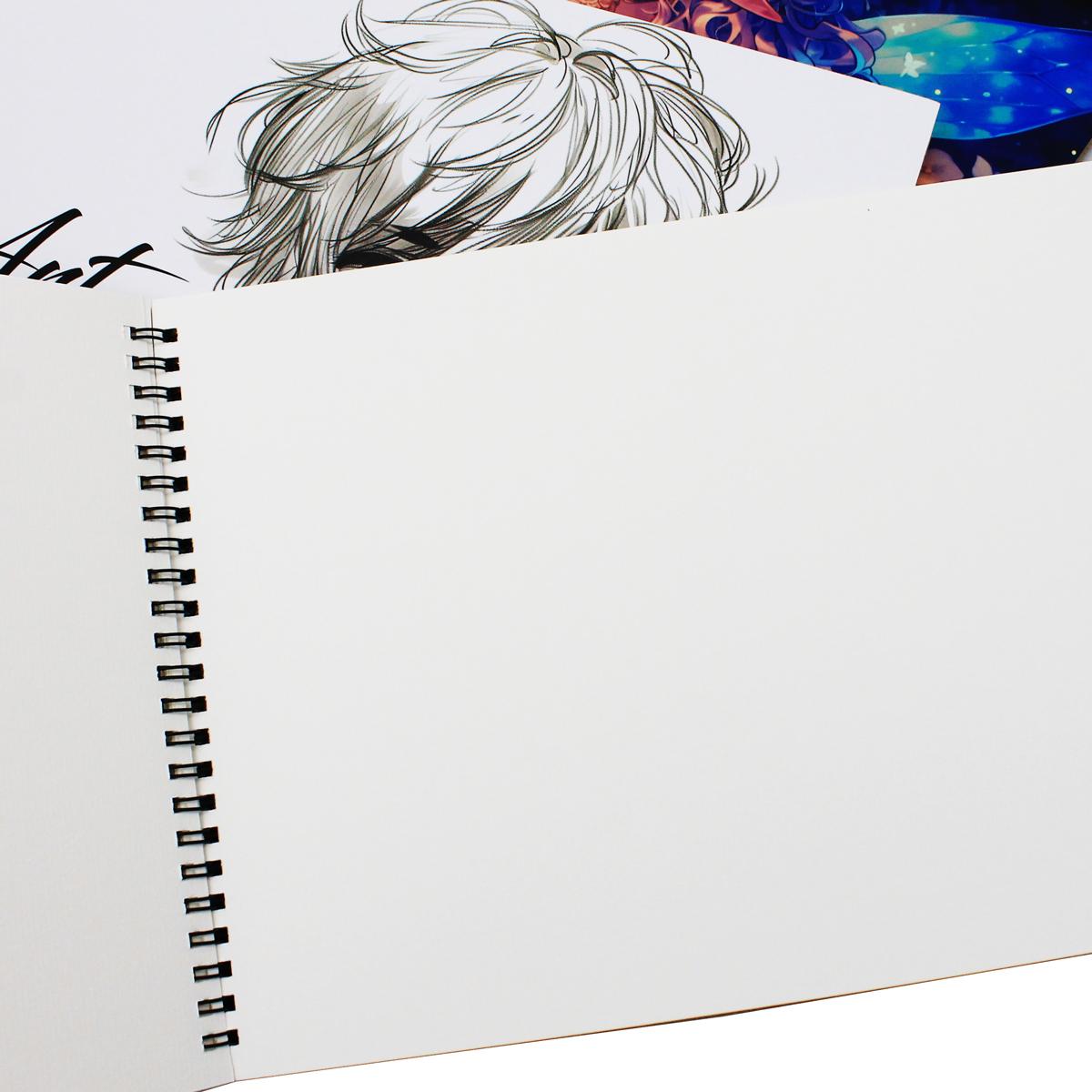 Tập Vẽ Lò Xo Art Journal A4 - 40 Trang 220gsm - The Sun - Manga Boy
