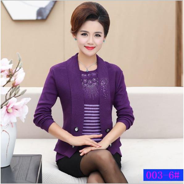 Áo Len Trung Niên Giả Vest - Thời Trang Trung Niên