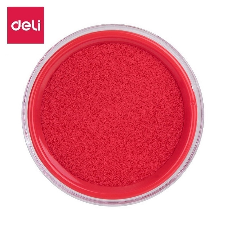 Hộp mực dấu Deli 9863 / 9864 / Hộp dấu và lấy dấu vân tay
