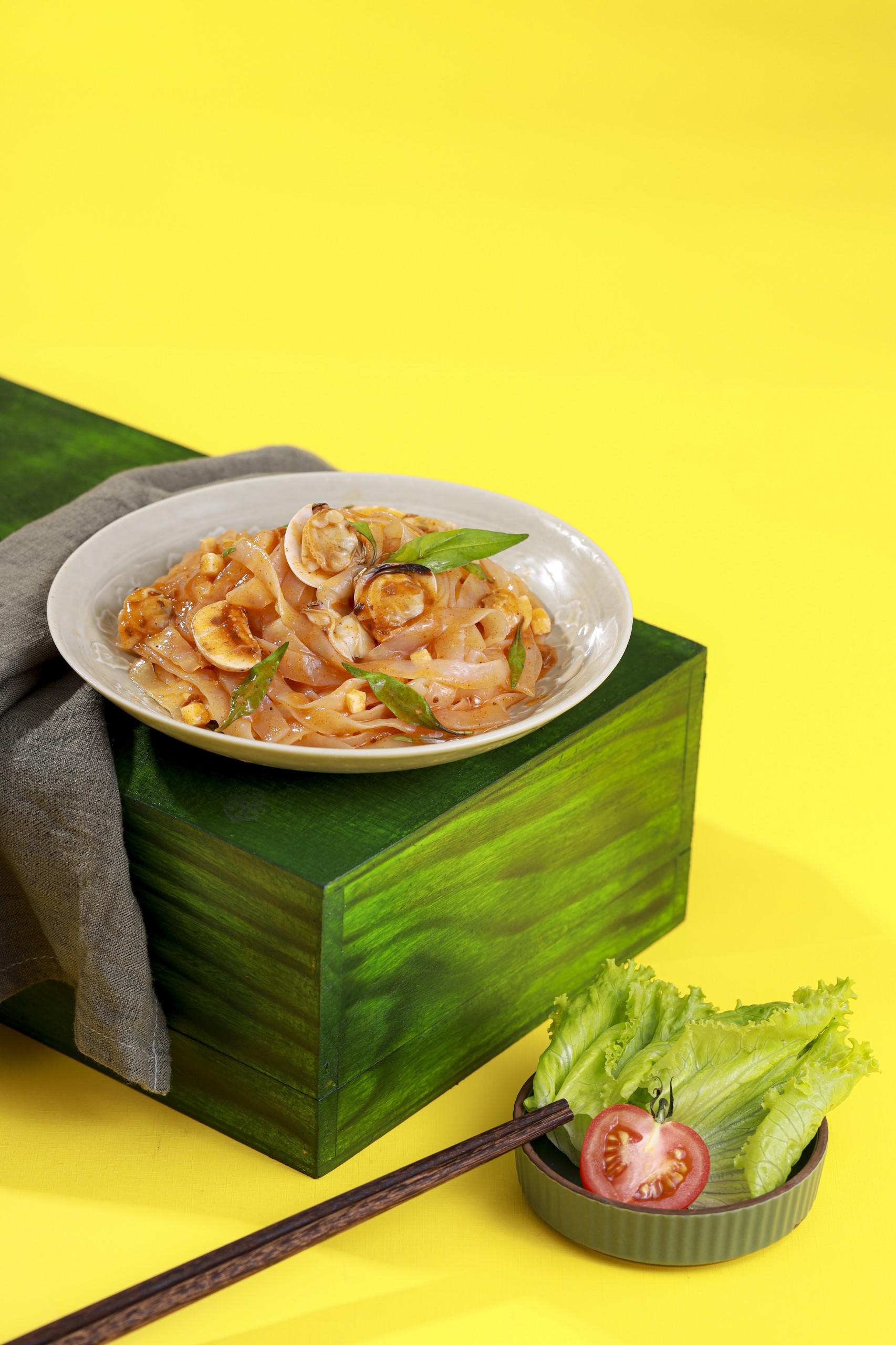 Phở konjac Xốt nghêu nấm-Phở tươi thượng hạng Exnoodle, ít calorie,giàu xơ,không chất bảo quản, sd trực tiếp