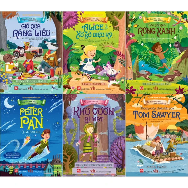 Combo Sách Tác Phẩm Kinh Điển Dành Cho Thiếu Nhi (Bộ 6 Cuốn)