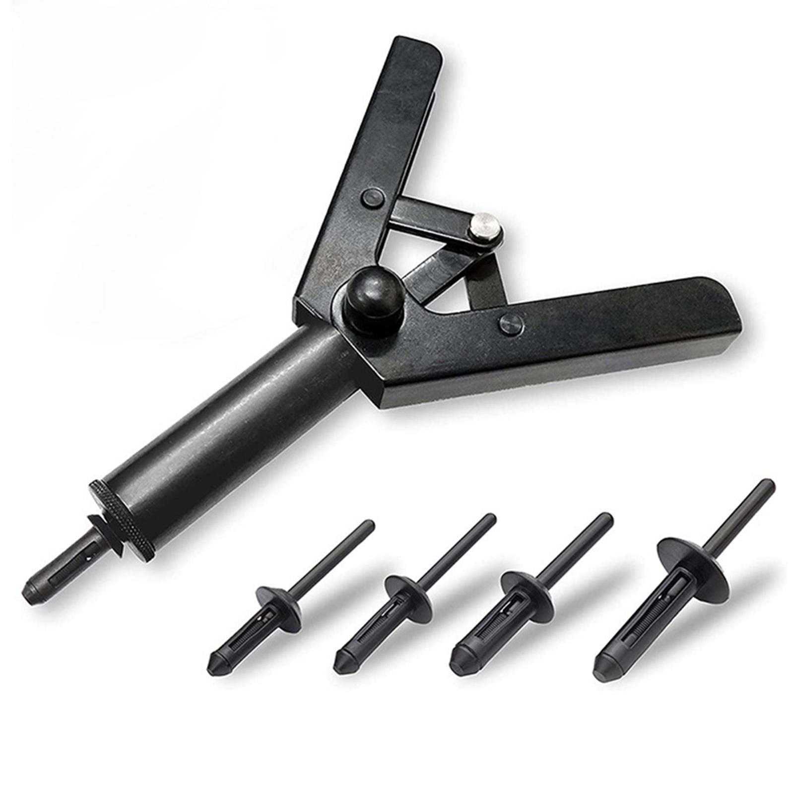 Pp Rivet Clip with Rivet Machine Puller 4 Popular Sizes Replacement Kit