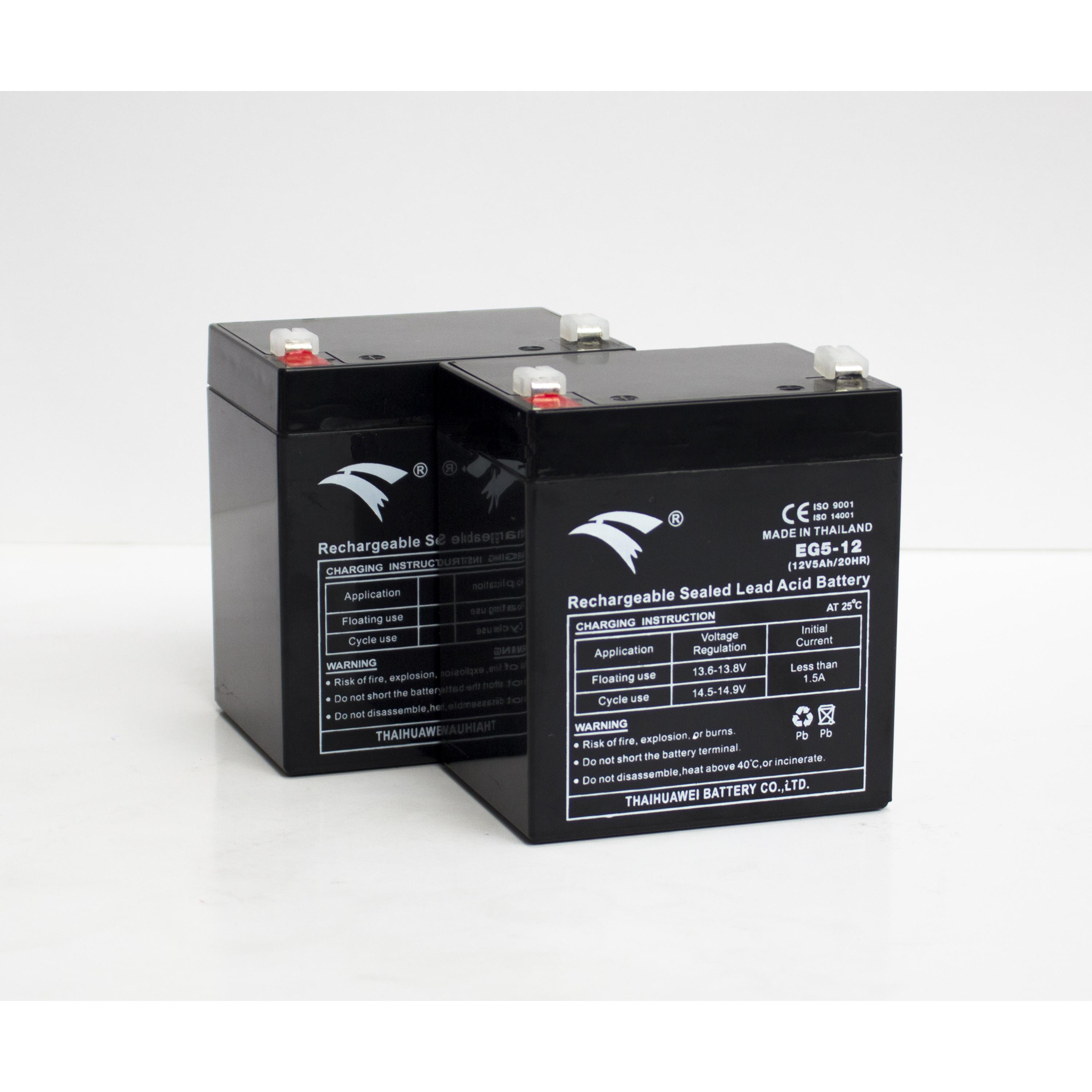 Ắc quy UPS, xe đạp điện Eagle 12V - 5Ah