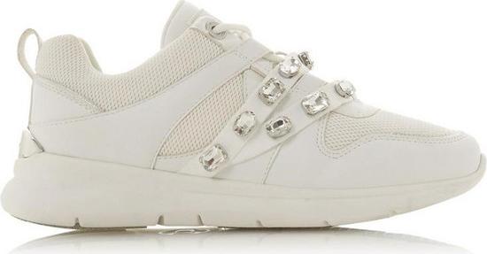 Giày Sneaker Nữ Extra S Dune London Sports - White-Synthetic