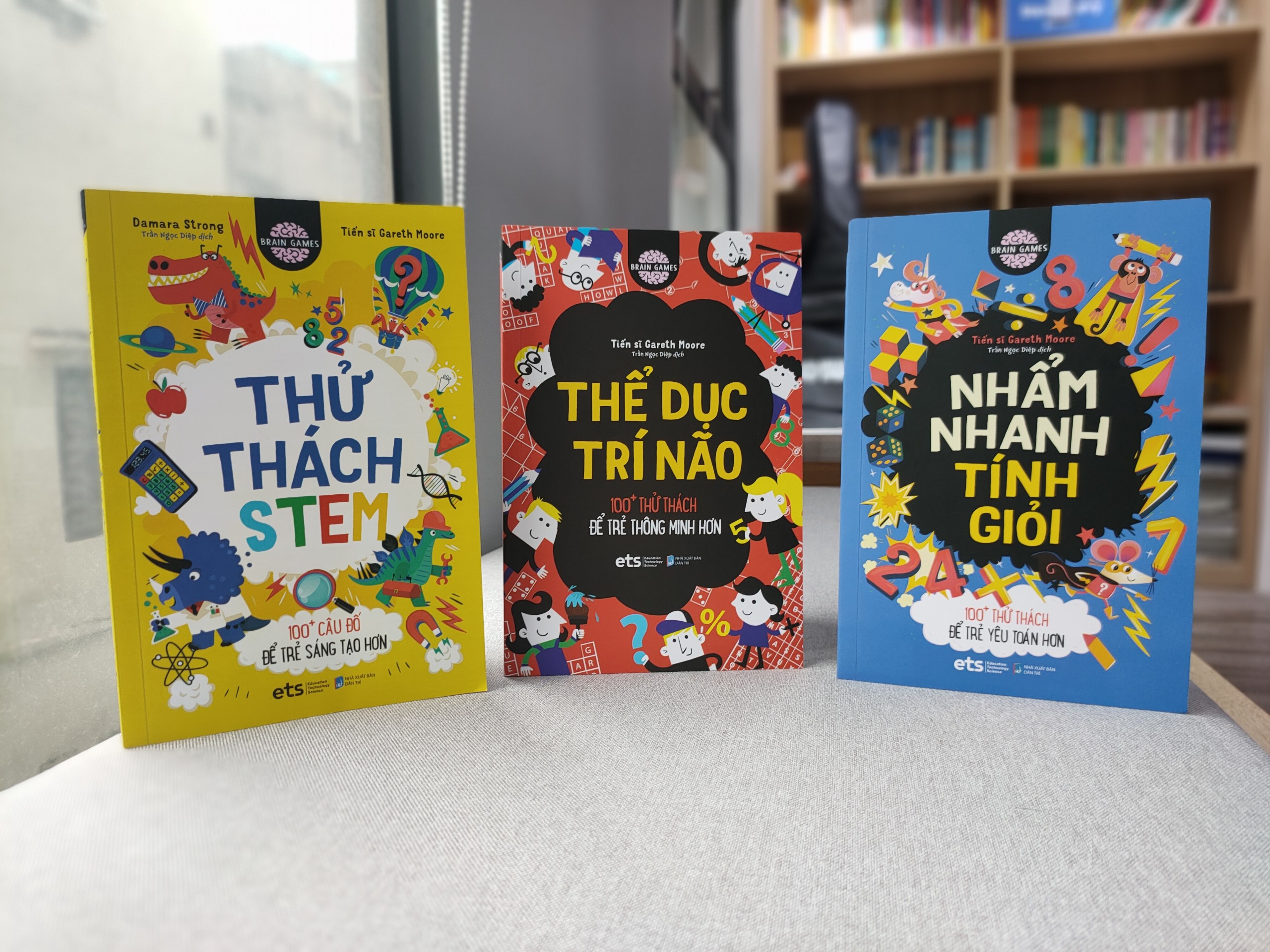 Brain Games: Thể Dục Trí Não + Nhẩm Nhanh Tính Giỏi + Thử Thách STEM