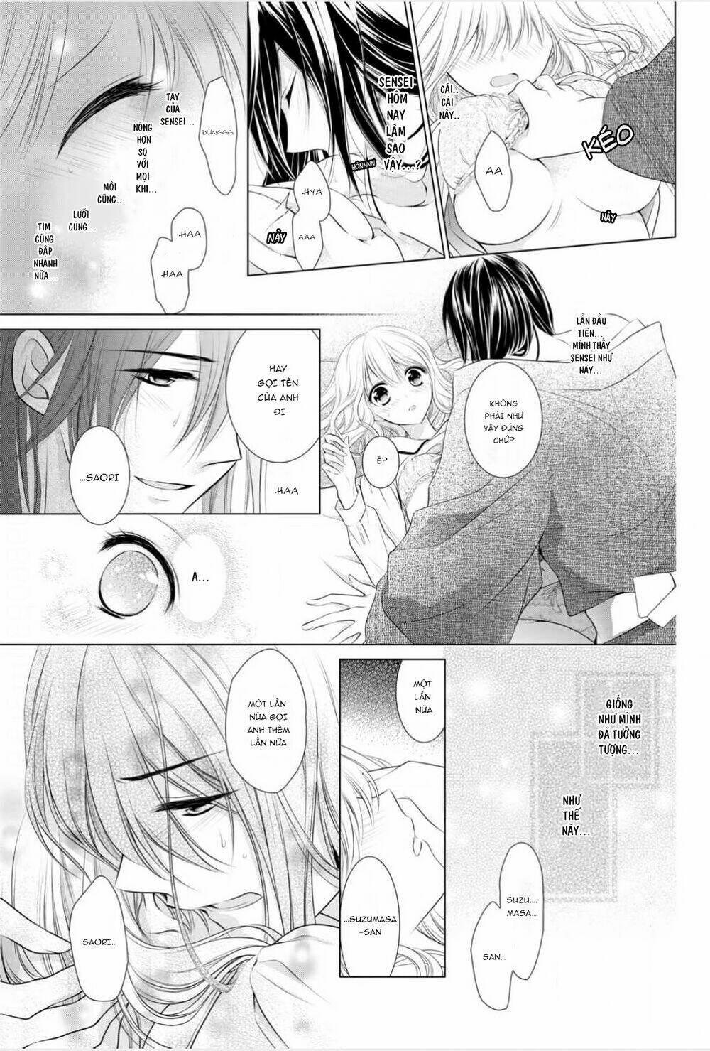 tiểu thuyết gia gợi cảm thì thầm bên tai cô gái nhỏ chapter 4 19