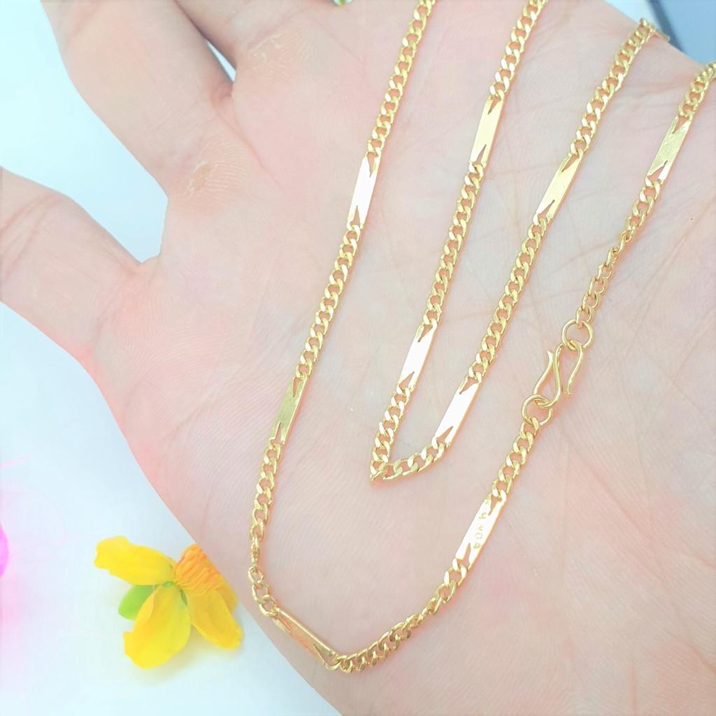 Dây Chuyền Nữ Chữ Nờ Đơn Giản-Dùng lâu dài tắm rửa thoải mái không phai không kiêng mồ hôi