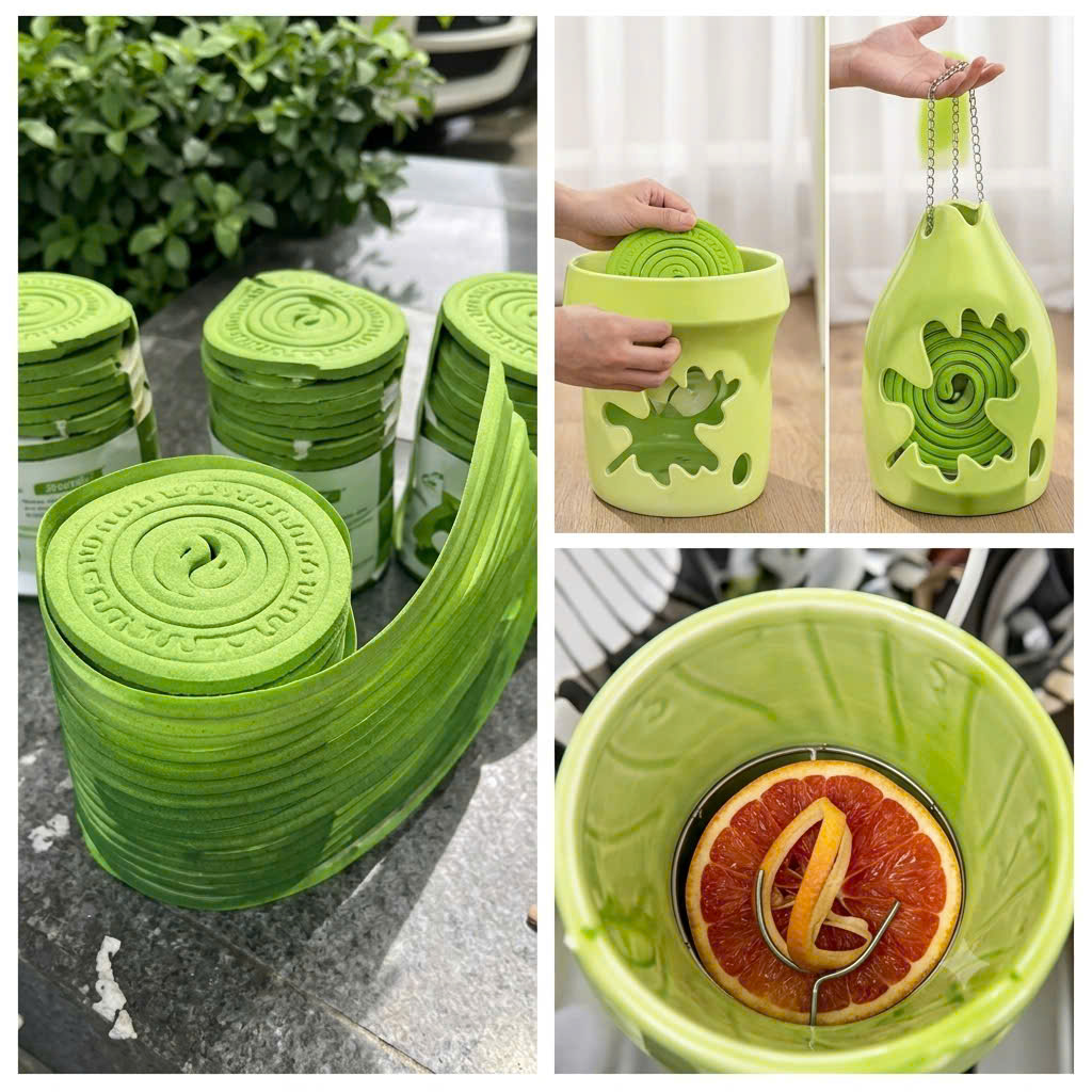 Túi Rác Có Dây Rút, Túi Đựng Rác Ngải Cứu Kháng Khuẩn, Túi Đựng Rác Xanh Lá, COMBO 3 Cuộn 150 Túi