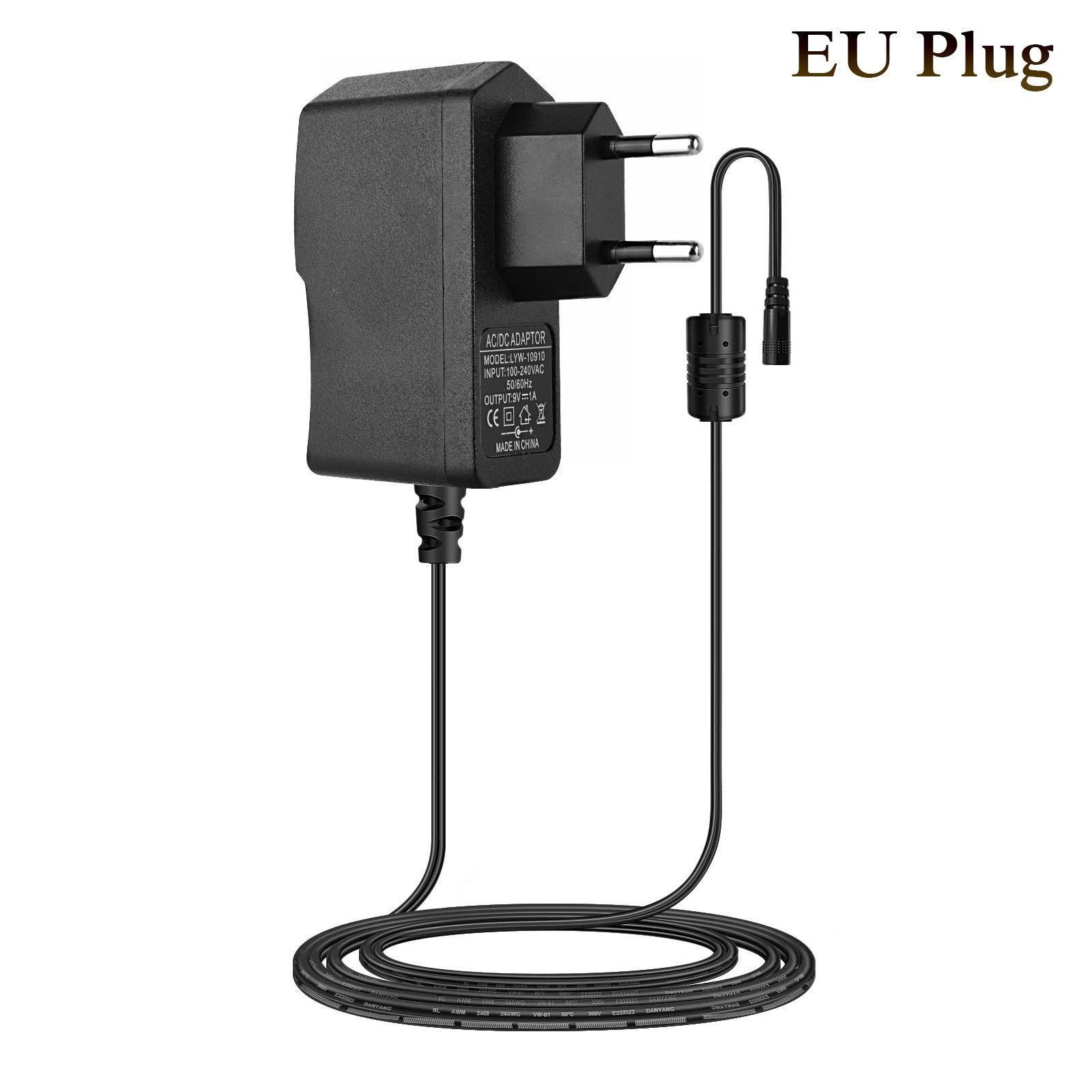 9V 850mA Guitar Effects Pedal Adapter Power Supply Cord Accessories