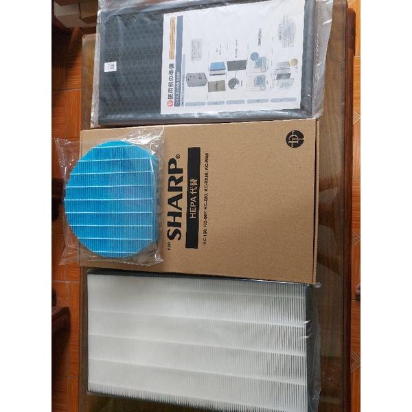 Màng lọc Sharp Hepa FP-J80EV-H, FZ-J80D FE ,FZ-J60H FE, F-60DFE, KC-150, KC-80Y, KC -Z80, KC -BX80, KC -W80, FP-J60