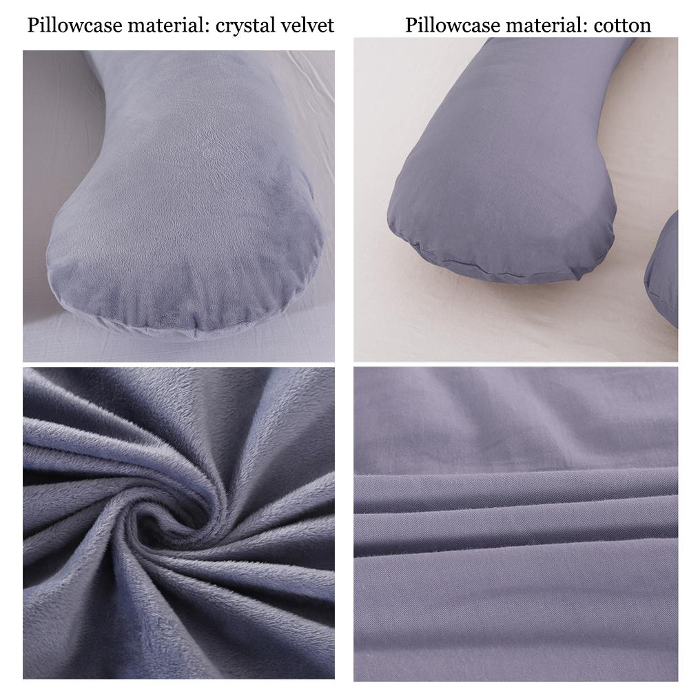 Đầm Ngủ Hỗ Trợ Gối Dành Cho Phụ Nữ Mang Thai Body Cotton Áo Gối Chữ U, Mẹ Bầu Loại Gối Bên Đèn Ngủ Chăn Ga Gối