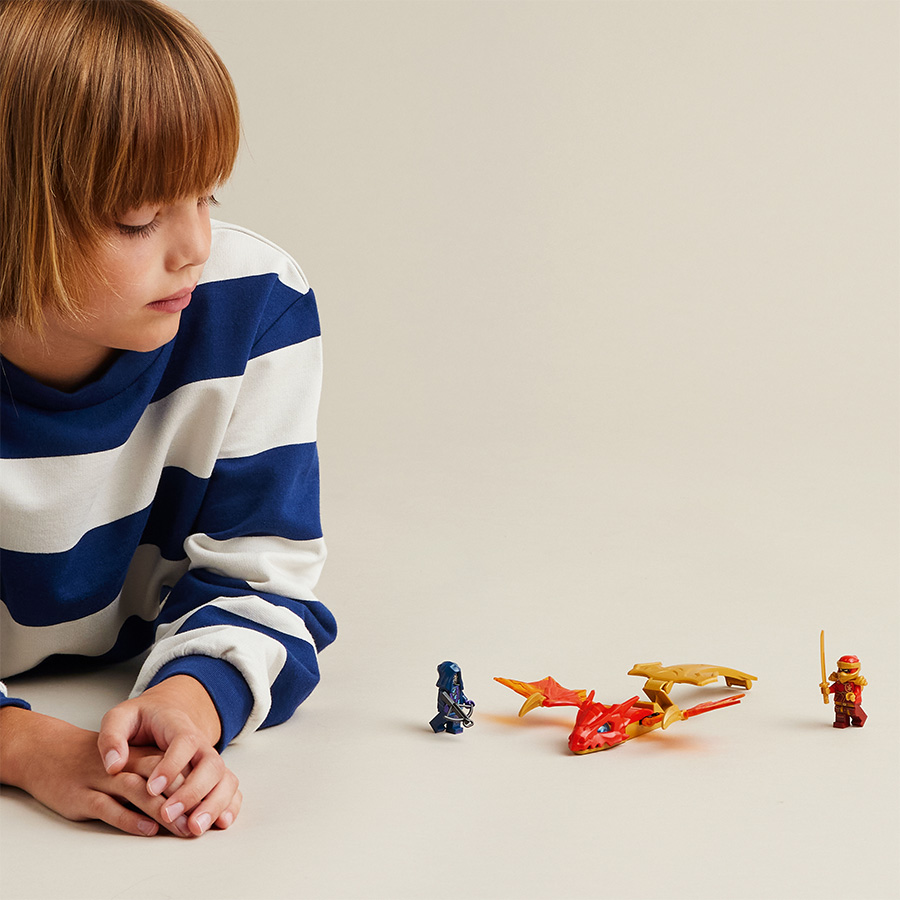 Đồ Chơi Lắp Ráp Bệ Phóng Rồng Thần Dành Cho Kai LEGO NINJAGO 71801 (24 chi tiết)